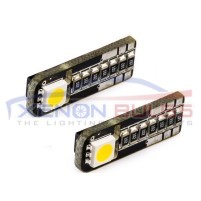 2 SMD T10/501/W5W LED BULBS - PAIR canbus..